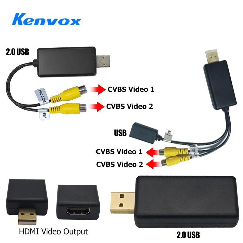 Audio Cable Rca - Kenvox Android Usb Video Output RCA