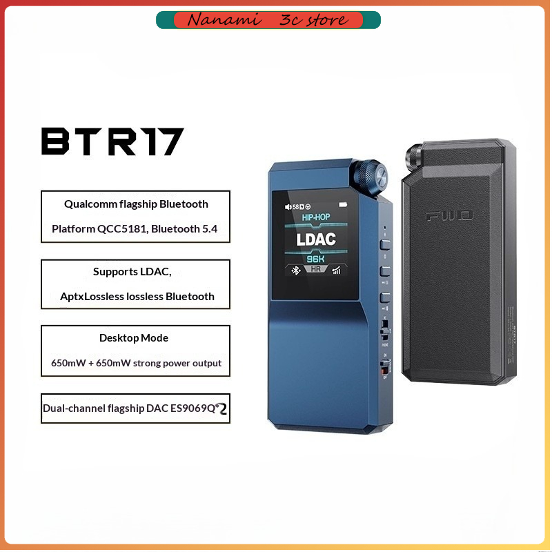 FiiO BTR17 Portable Bluetooth  - Sbc Audio Amplifier ulasan dan harga