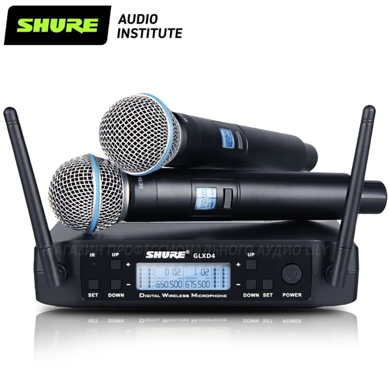 Shure GLXD4 BETA 58A Professio - Condenser Microphone Kit ulasan dan harga