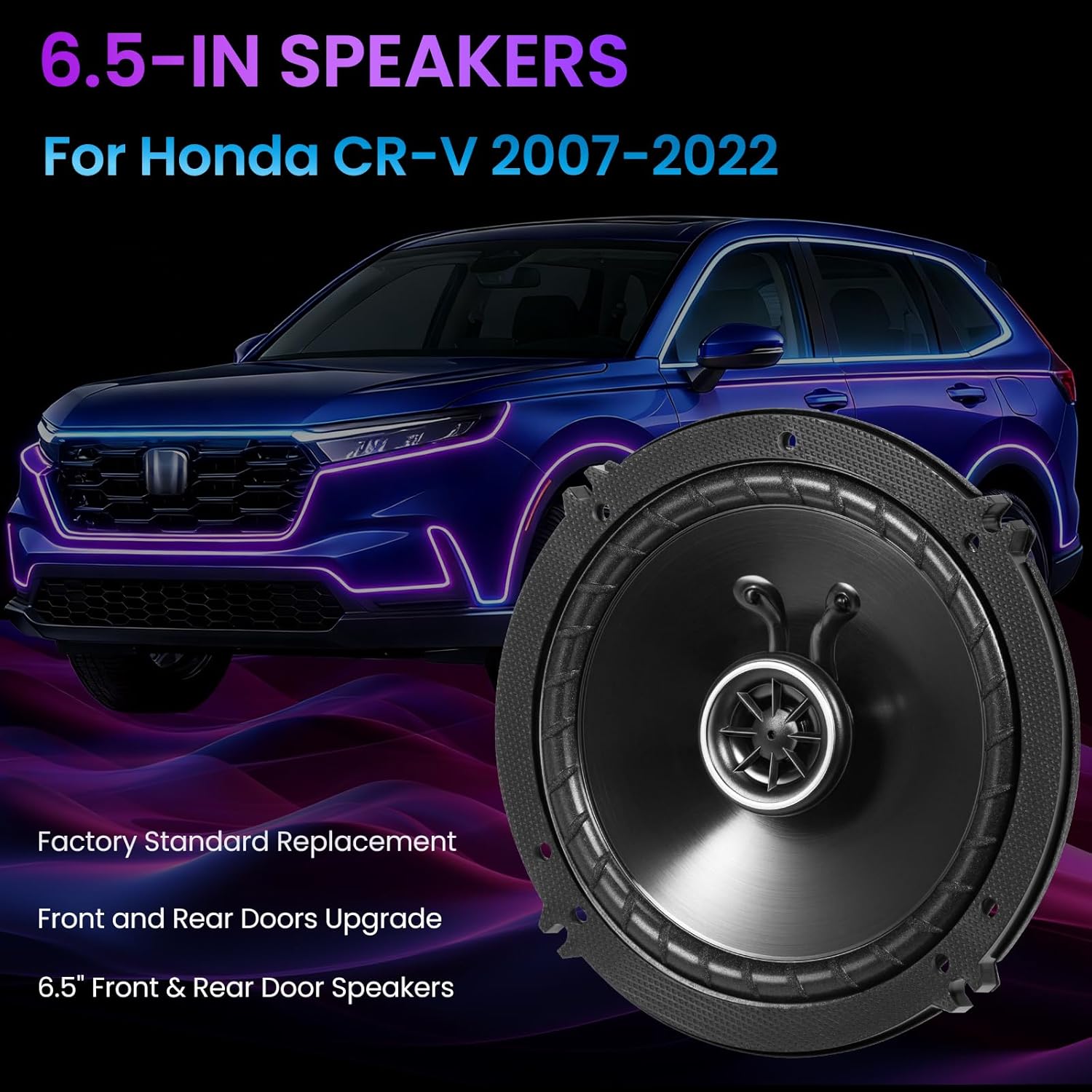 MX Front and Rear Door 6.5 Spe - Speaker Kit ulasan dan harga