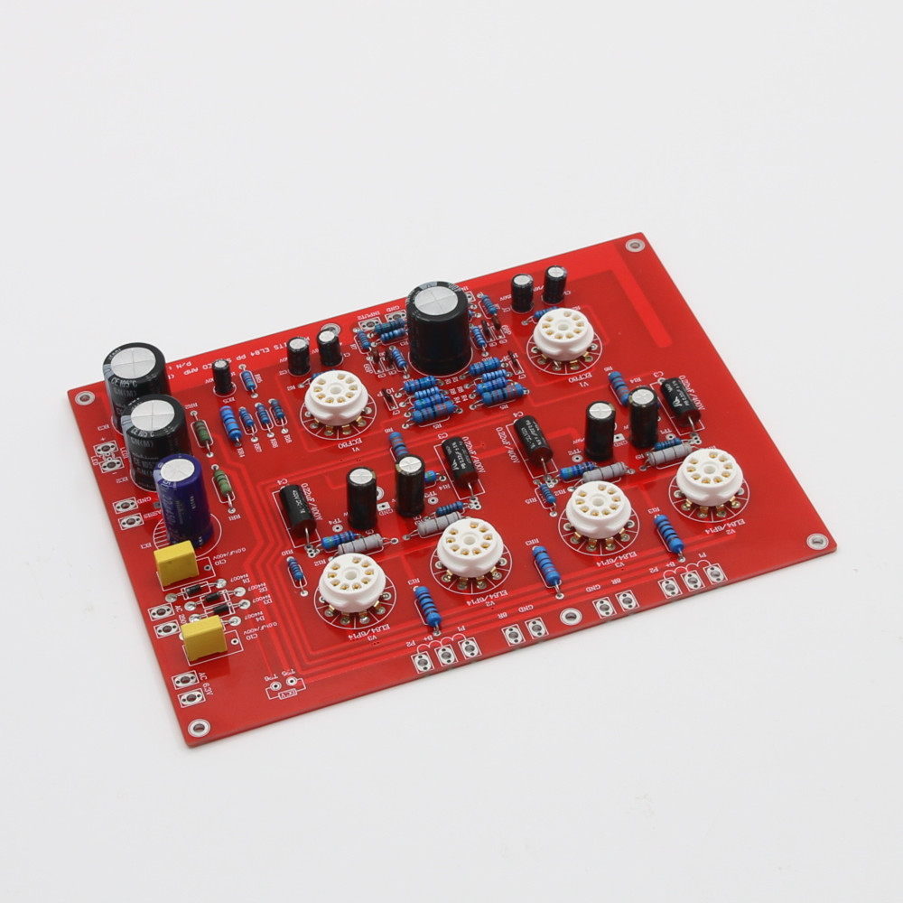 HiFi EL84+ECF80 Stereo Push Pu - Hifi Amplifier Board ulasan dan harga