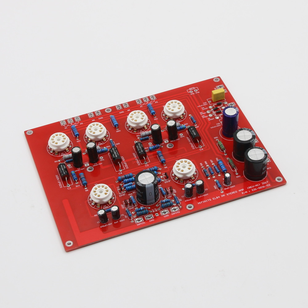 HiFi EL84+ECF80 Stereo Push Pu - Hifi Amplifier Board ulasan dan harga