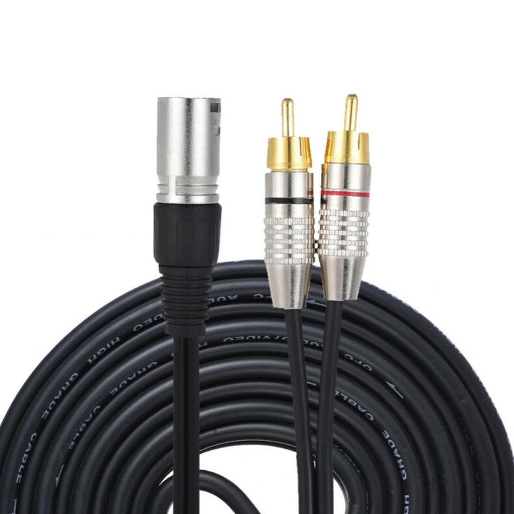 XLR Audio Splitter Cable to Rc - Audio Cable Rca ulasan dan harga