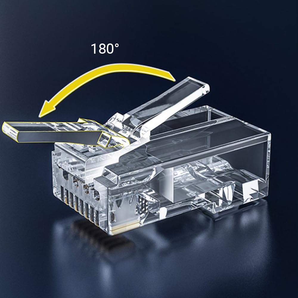 RJ45 Connector CAT6 Pass Throu - Rj45 Jack ulasan dan harga