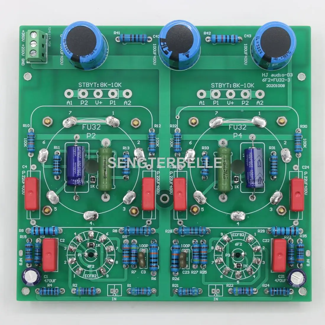 HiFi FU32+ 6F2 Stereo Tube Amp - Hifi Amplifier Board ulasan dan harga