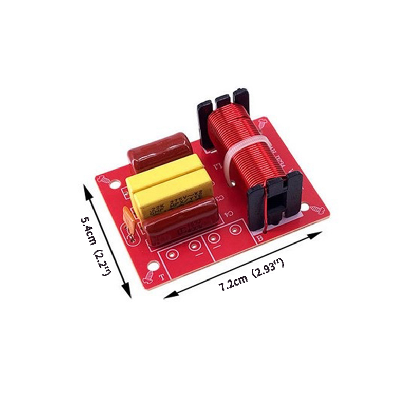 New WEAH-234 80W 2 Way Speaker - Speaker Crossover ulasan dan harga