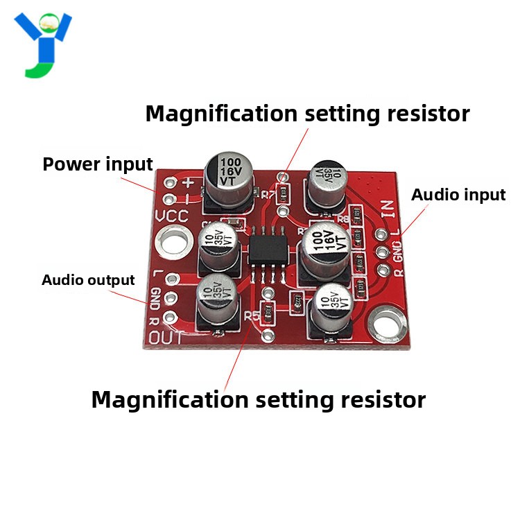 CHN 2027 Fever class AD828 op  - Audio Amplifier Board ulasan dan harga