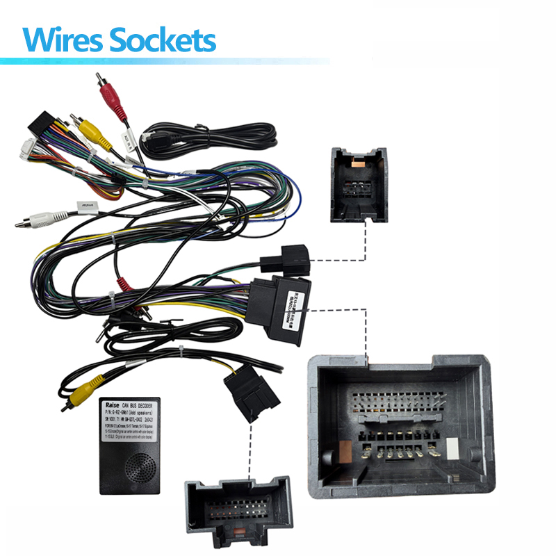 android Car radio Canbus Decod - Audio Cable Rca ulasan dan harga
