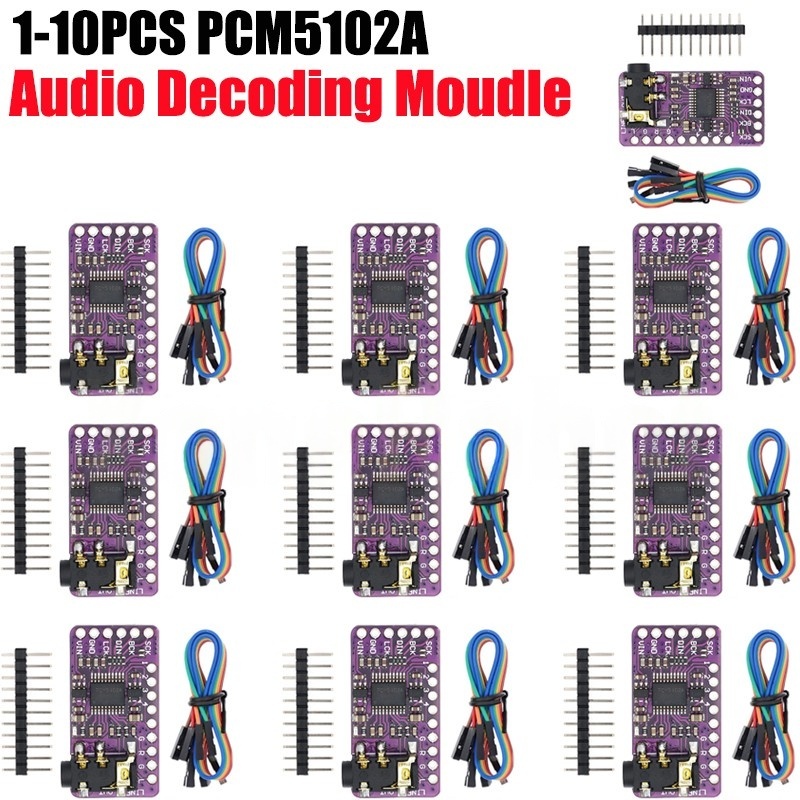 1-10PCS Interface I2S PCM5102A - Pcm5102 ulasan dan harga