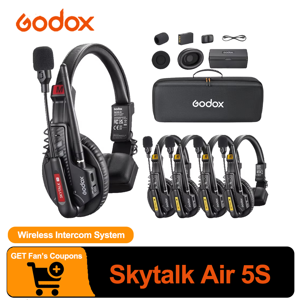 GODOX Skytalk Air 5S 2.4G Full - Condenser Microphone Kit ulasan dan harga