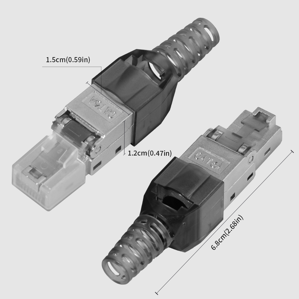 Cat6A/Cat6 Shielded RJ45 Tool- - Rj45 Jack ulasan dan harga
