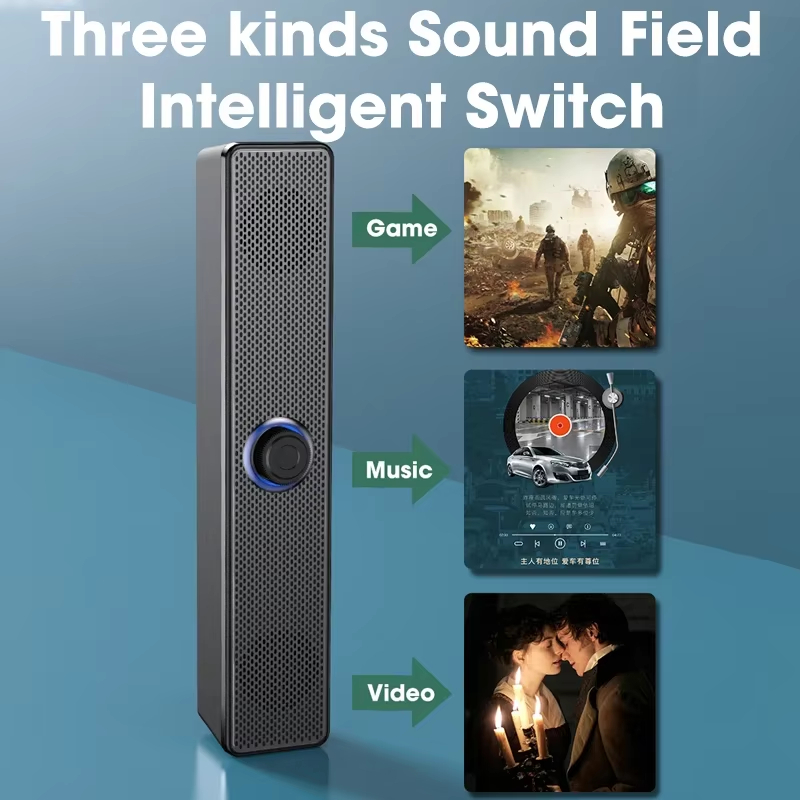 Bluetooth 5.0 4D Surround Soun - Speaker Wire ulasan dan harga