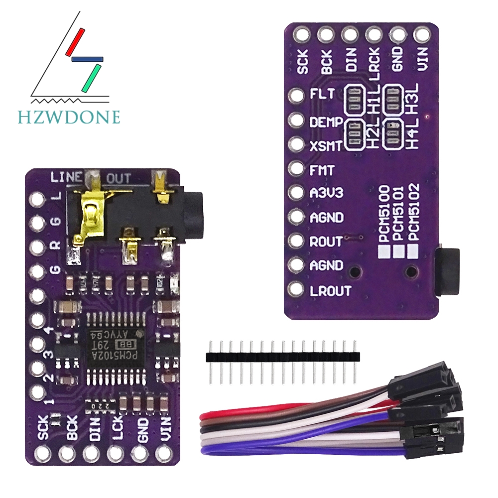 Interface I2S PCM5102A DAC Dec - Pcm5102 ulasan dan harga
