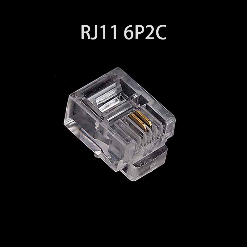 20/50/100PCS RJ11 6P2C 6P4C 6P - Rj45 Jack ulasan dan harga