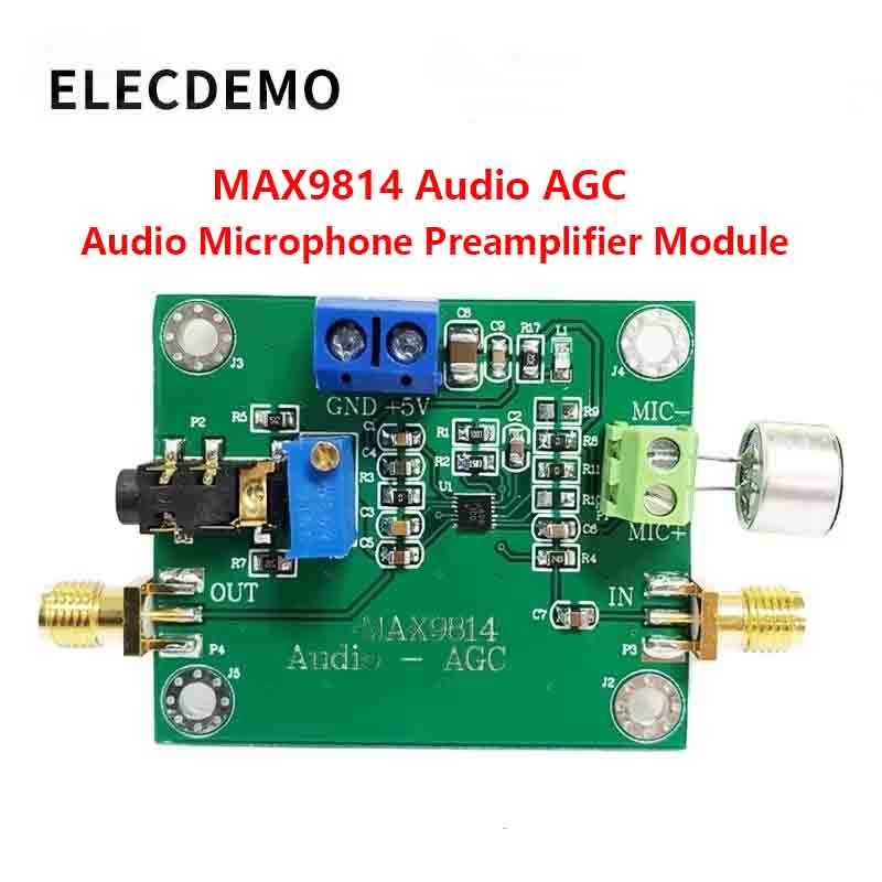 Electret Mic AGC Amplifier Mod - Audio Amplifier Board ulasan dan harga