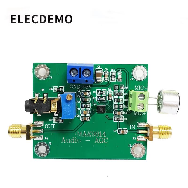 Electret Mic AGC Amplifier Mod - Audio Amplifier Board ulasan dan harga