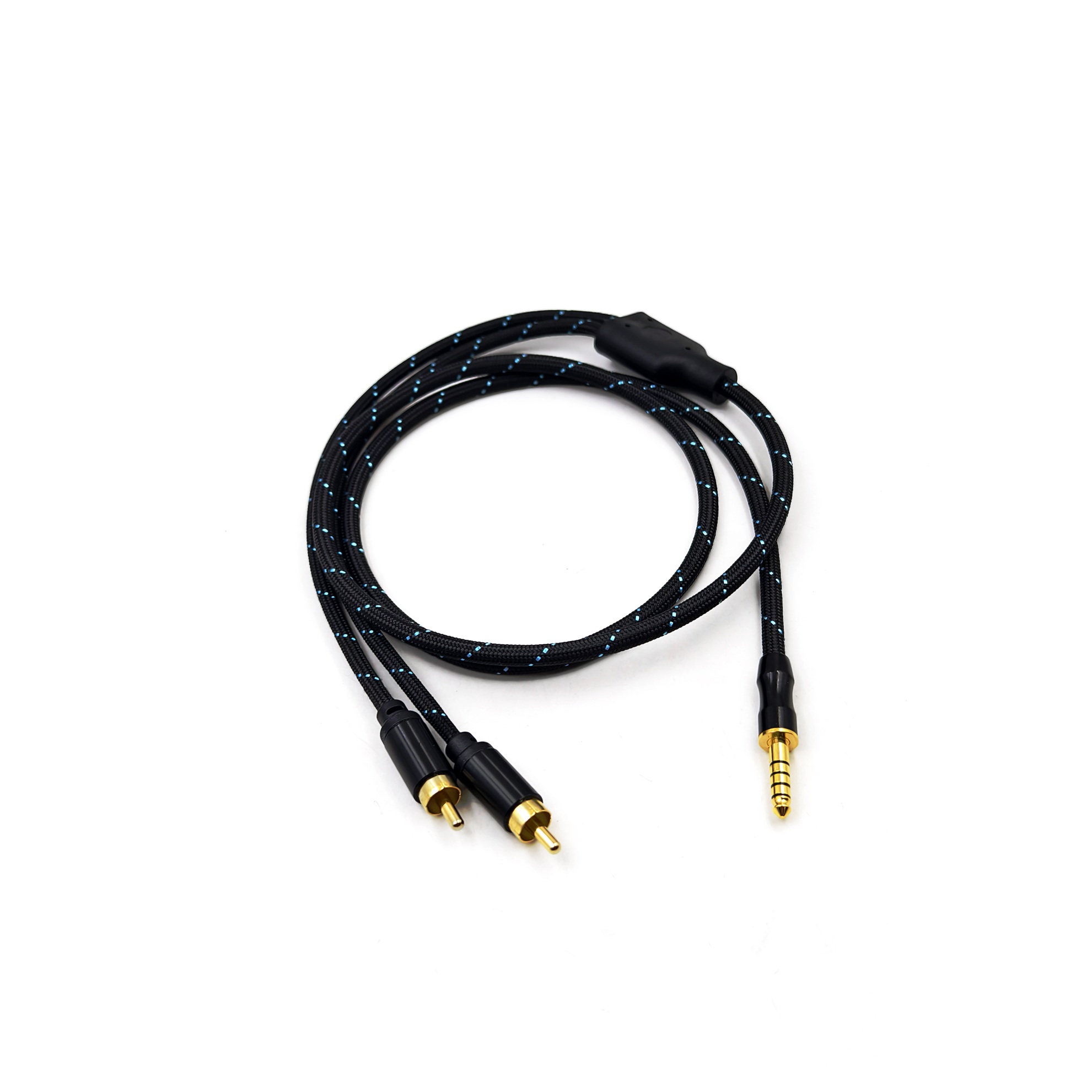 4.4mm to RCA Cable 2RCA to AUX - Audio Cable Rca ulasan dan harga