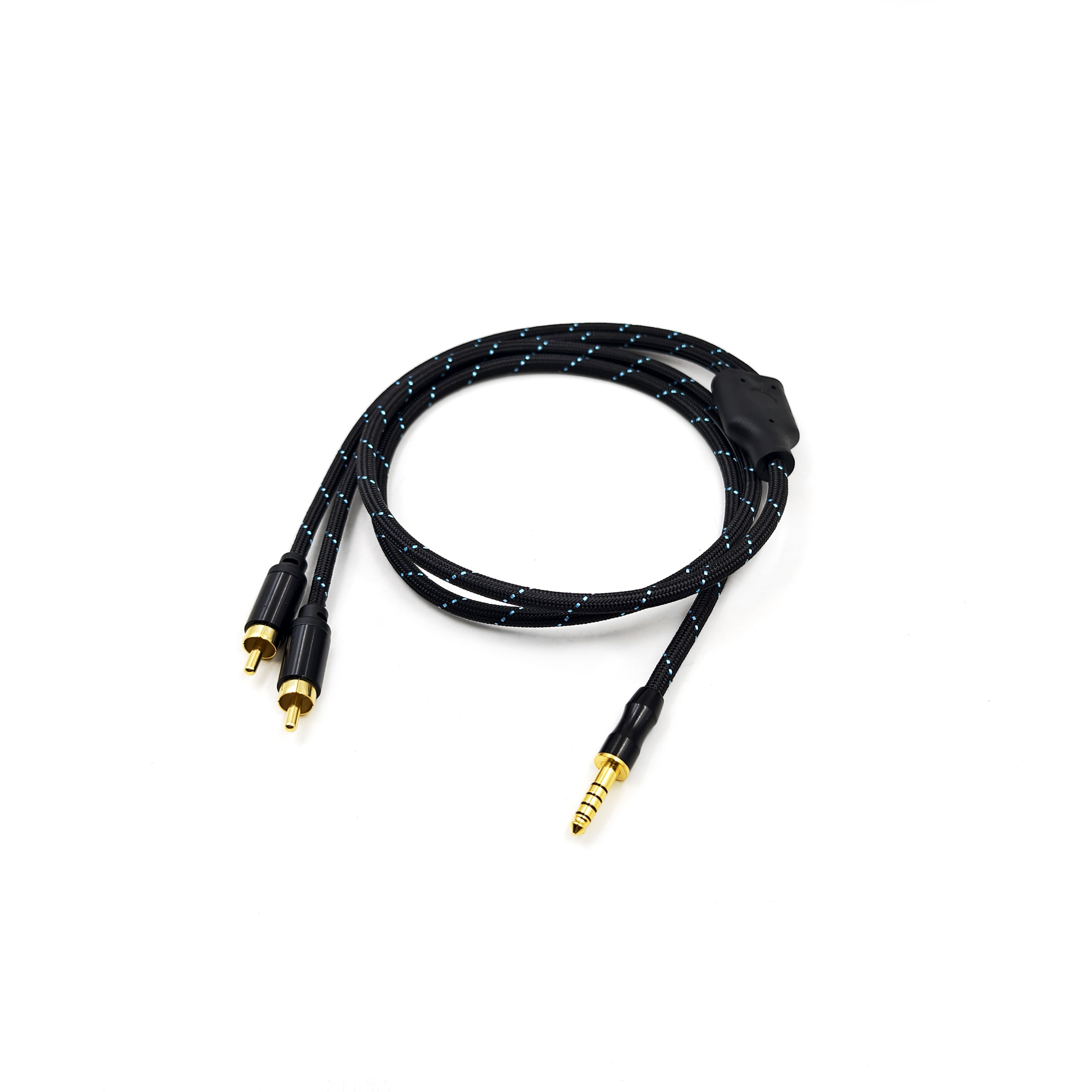 4.4mm to RCA Cable 2RCA to AUX - Audio Cable Rca ulasan dan harga