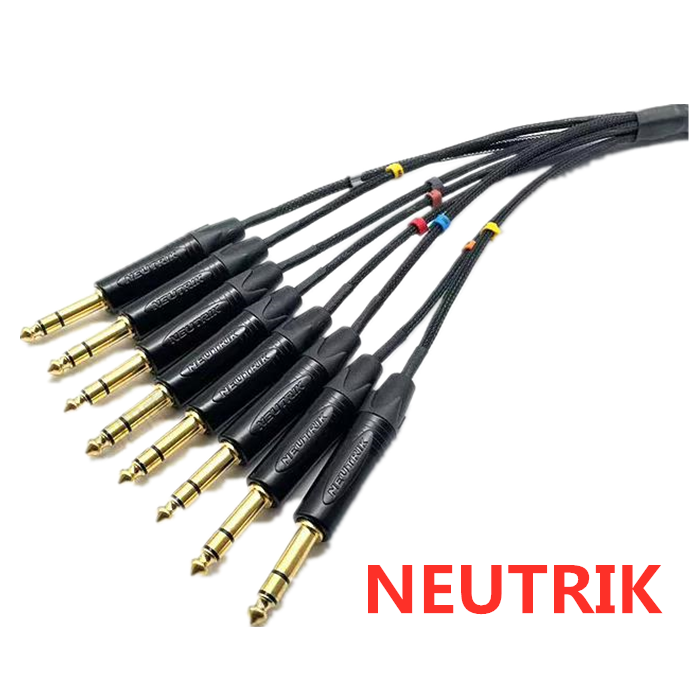 1 meter 11 NEUTRIK 6.35mm TRS  - Trs Cable ulasan dan harga