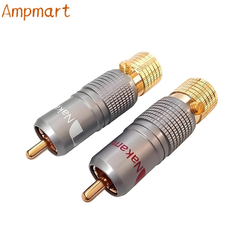 High End Pure Copper Gold Plat - Audio Cable Rca ulasan dan harga