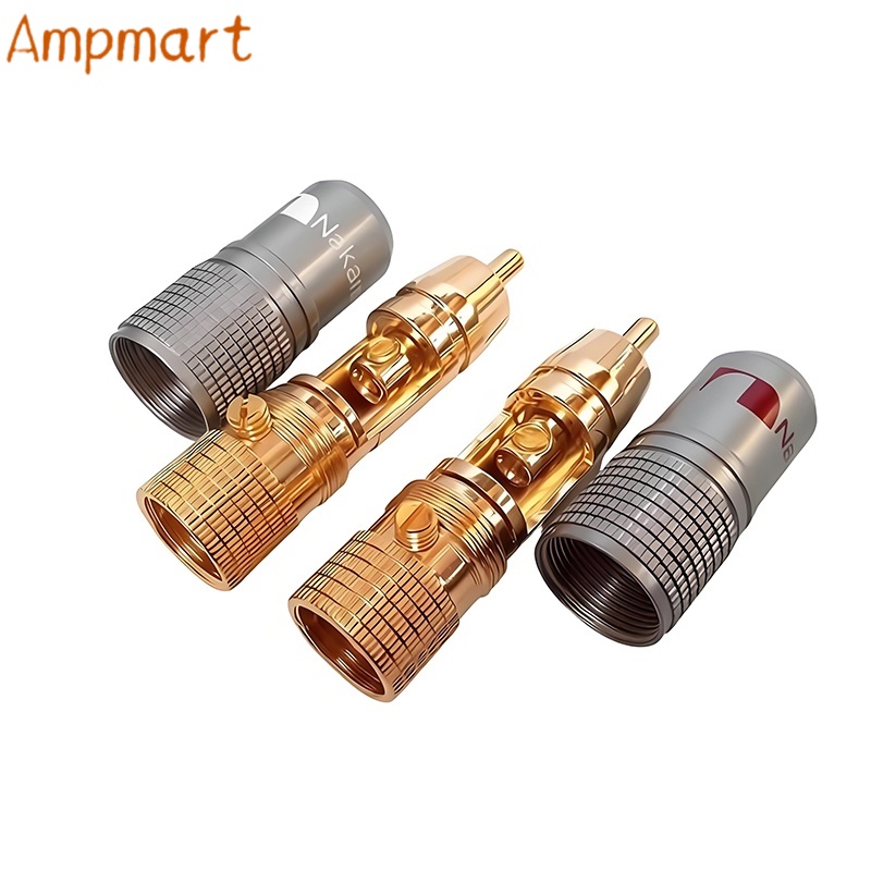 High End Pure Copper Gold Plat - Audio Cable Rca ulasan dan harga