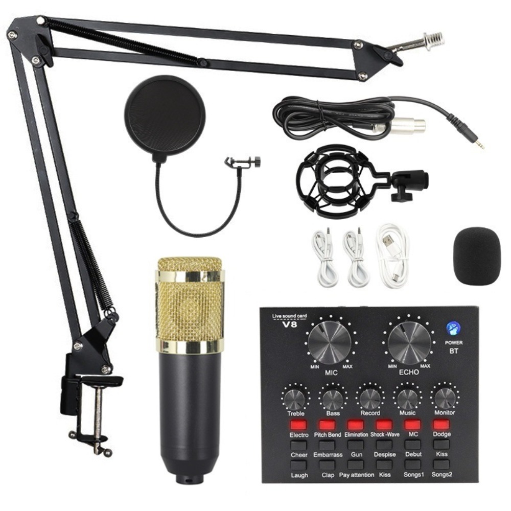 BM800 Condenser Microphone Kit - Condenser Microphone Kit ulasan dan harga