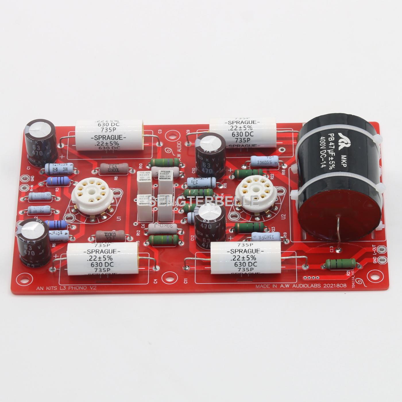HiFi Tube RIAA MM L3 Phono Amp - Hifi Amplifier Board ulasan dan harga