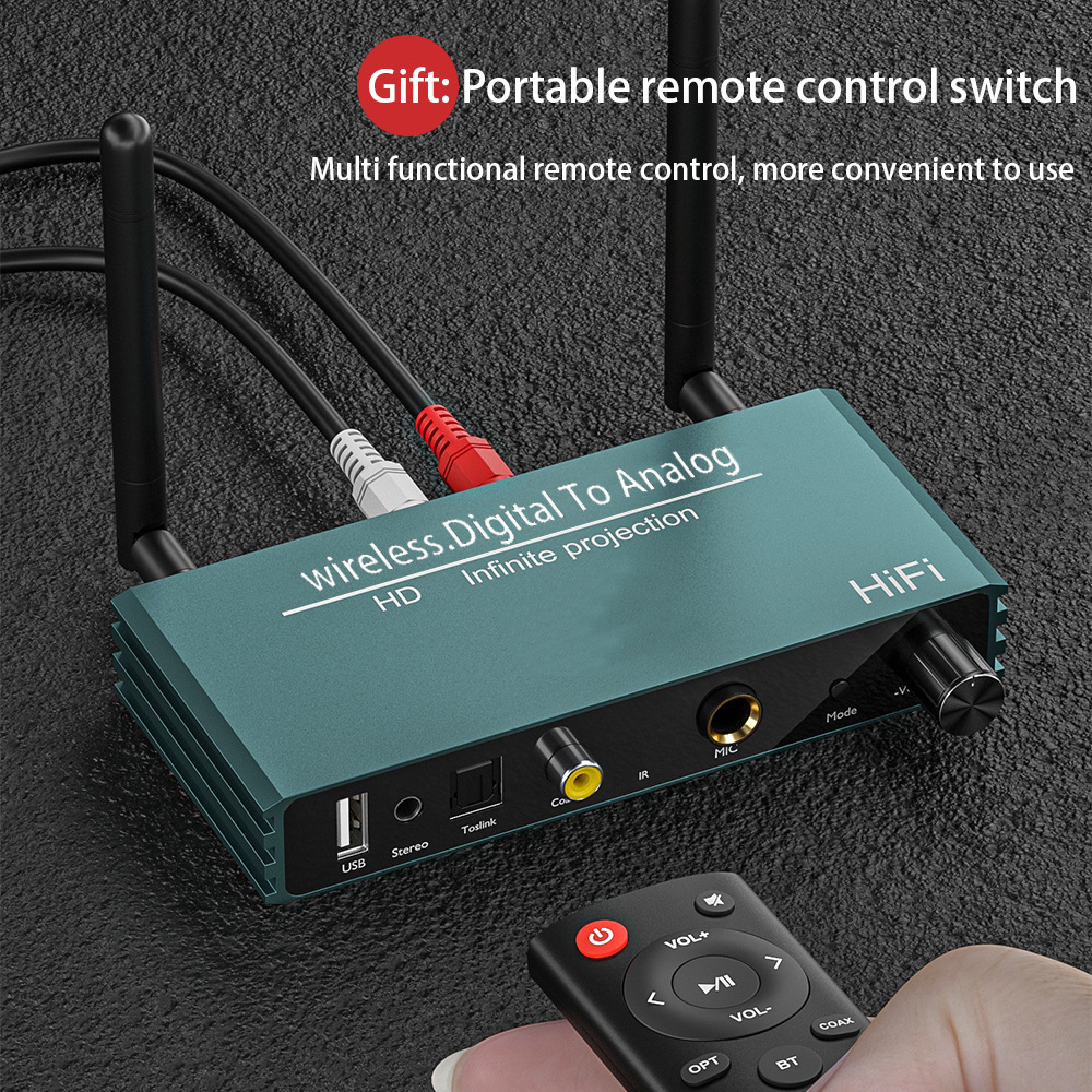 Bluetooth 5.0 Digital to Analo - Audio Dac ulasan dan harga