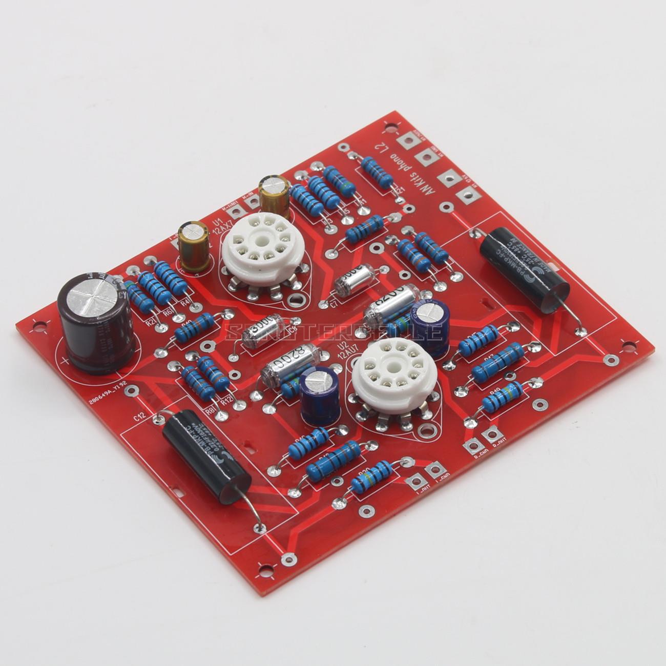 A38 DIY Stereo 12AX7 + 12AU7 T - Audio Amplifier Board ulasan dan harga