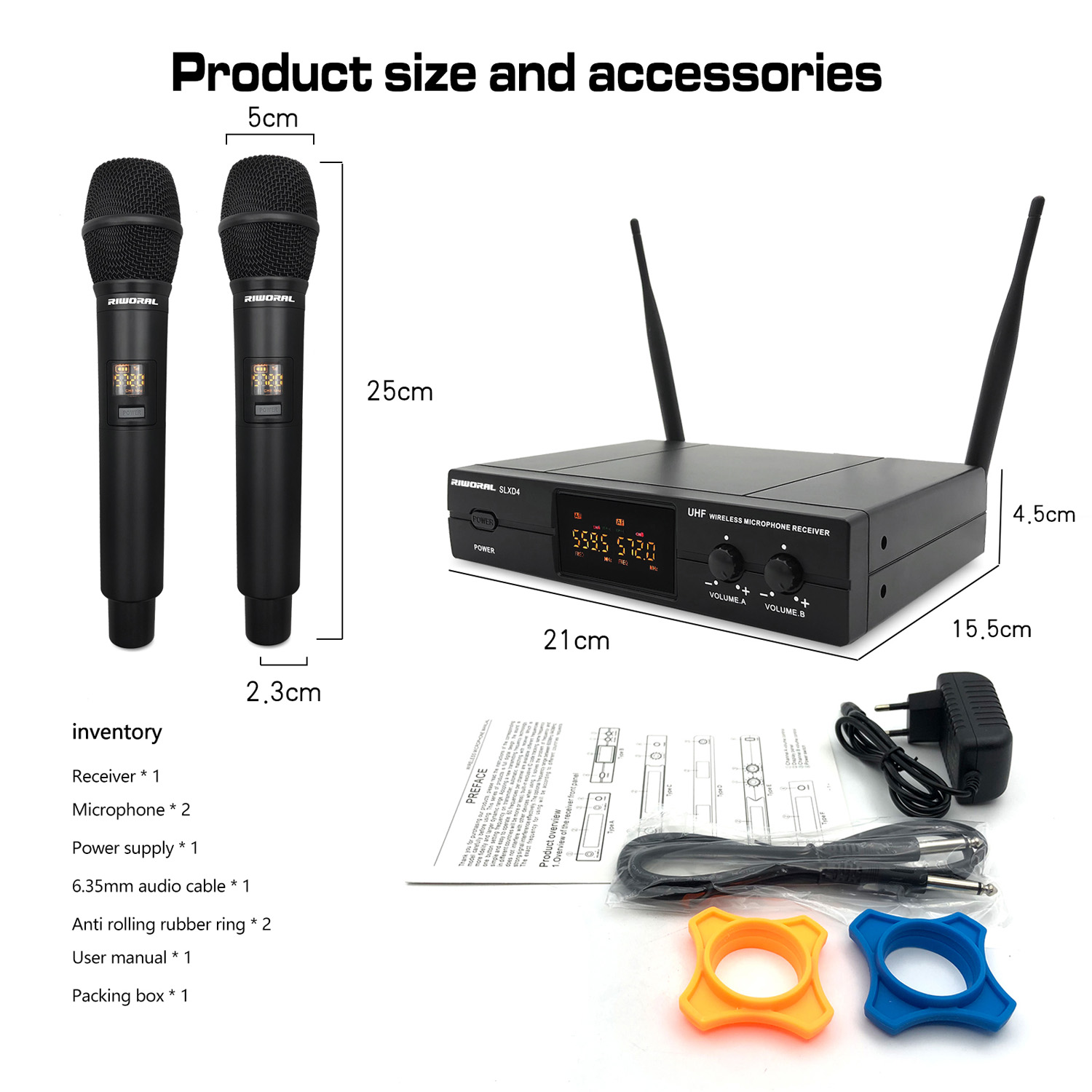 2026 SLXD4 Best 2 Channel Micr - Condenser Microphone Kit ulasan dan harga