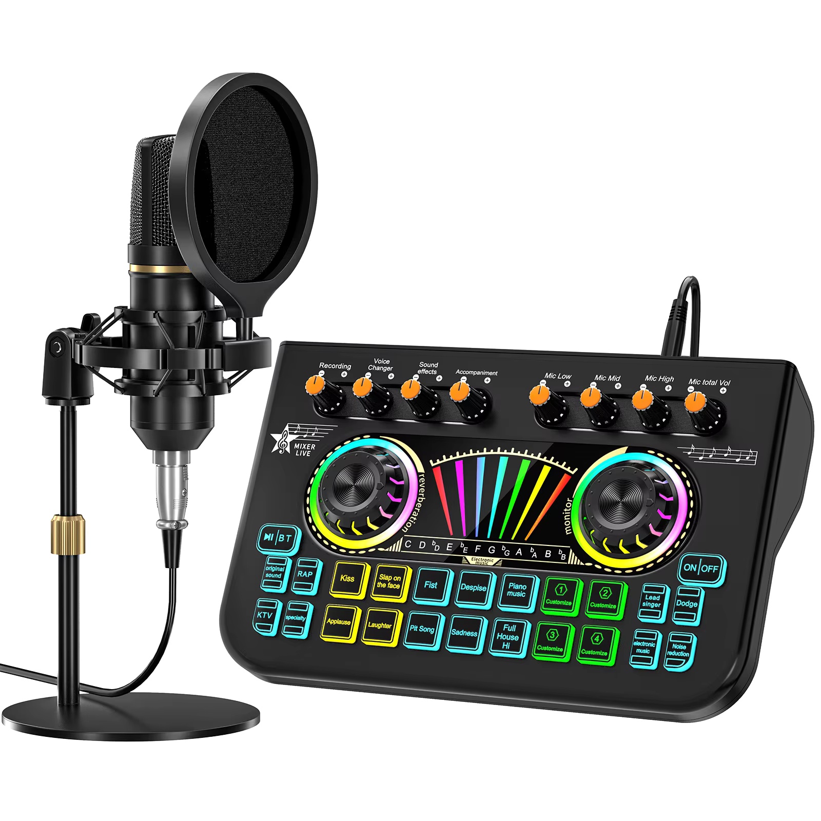 Tenlamp X3 BM800 Podcast Micro - Condenser Microphone Kit ulasan dan harga