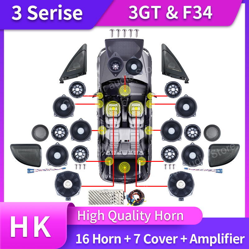 Car Speaker Kit For BMW F34 GT - Speaker Kit ulasan dan harga