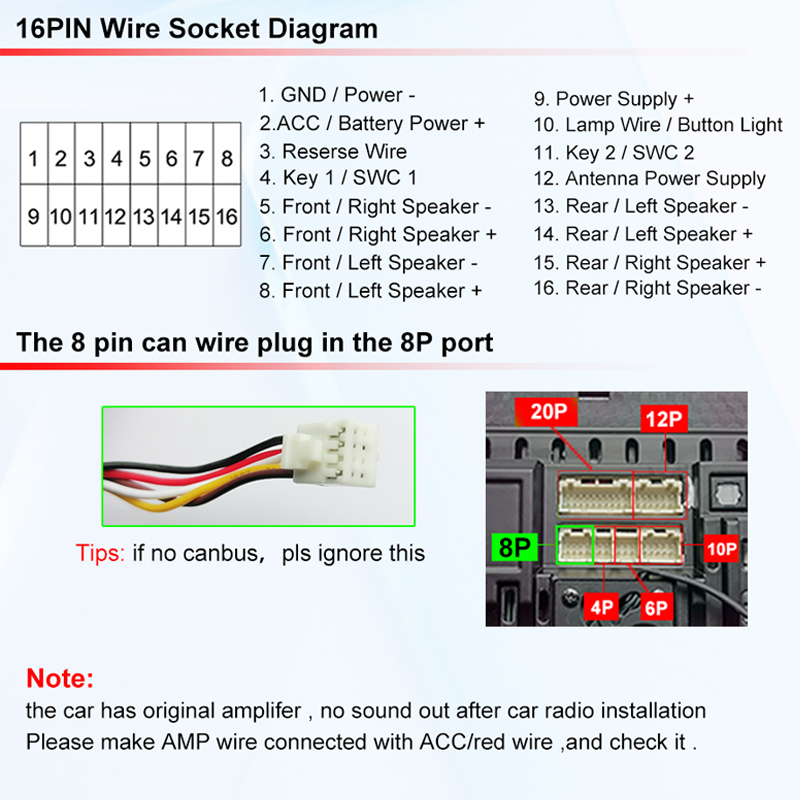 Car Radio Wire Harness Power A - Audio Cable Rca ulasan dan harga