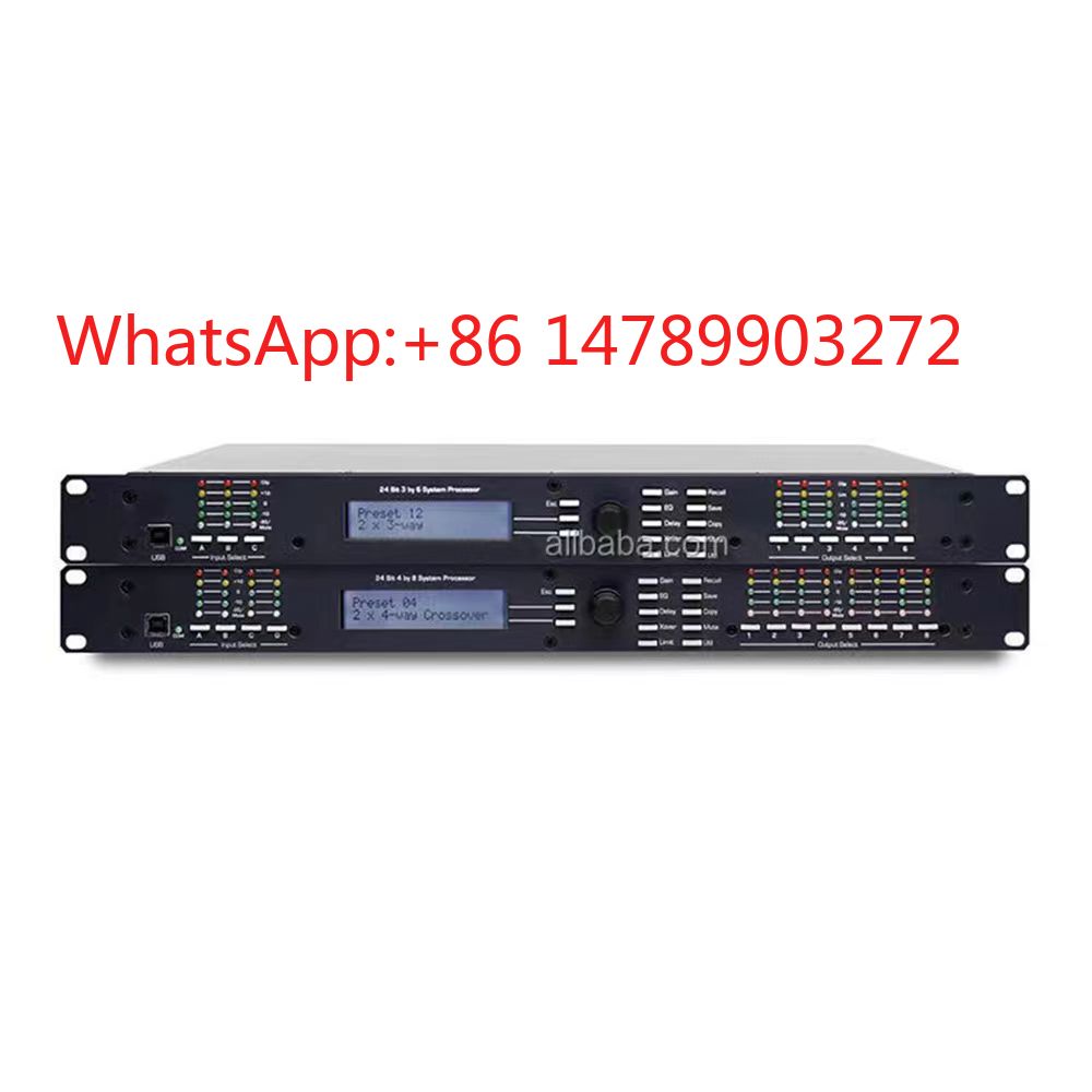 FIR DSP Speaker Processor 4In8 - Speaker Crossover ulasan dan harga