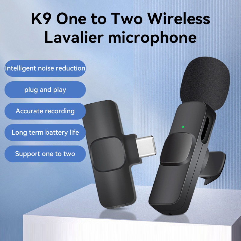 Mini Wireless Microphone Noise - Condenser Microphone Kit ulasan dan harga