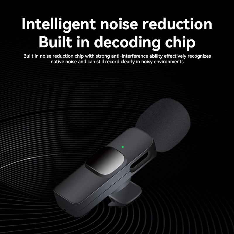 Mini Wireless Microphone Noise - Condenser Microphone Kit ulasan dan harga