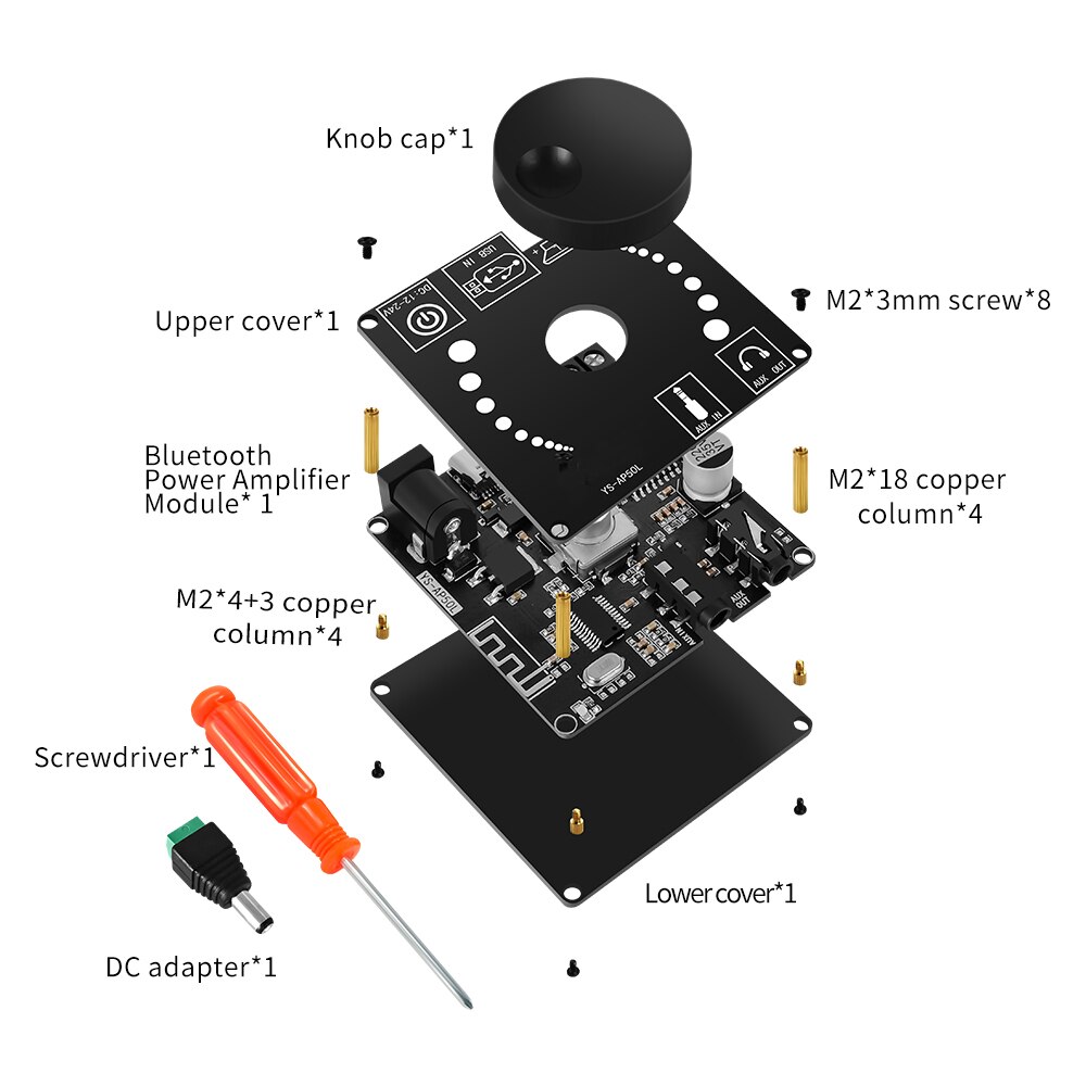 Power Amplifier Board Stereo D - Hifi Amplifier Board ulasan dan harga